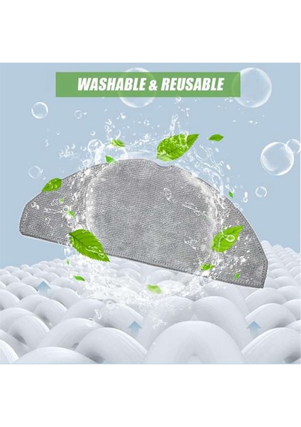 Eufy L60 Robot Süpürge Için Paspas Bezi Yedek Parçası, Mikrofiber Paspas Pedi Yıkanabilir Paspas Bezi Aksesuarları (Yurt Dışından) indirimleri