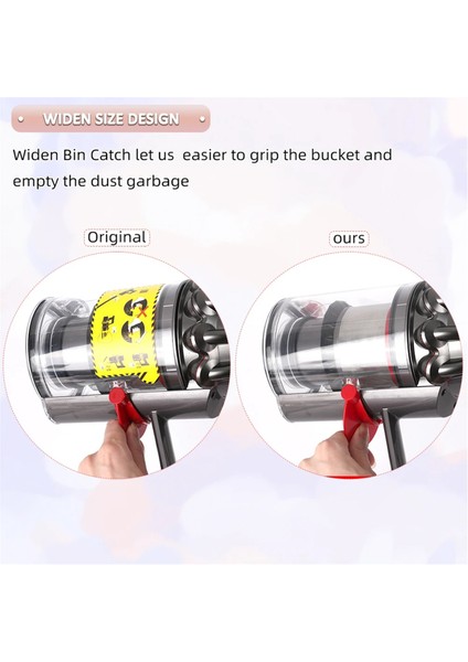 Dyson V11 SV15 SV14 Elektrikli Süpürge Haznesi/toz Kovası Için Toz Haznesi Yedeği, Hepa Filtreli Küçük Toz Haznesi (Yurt Dışından)