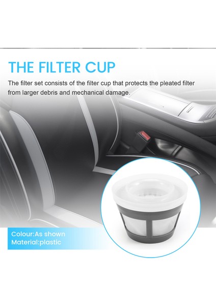 Yedek Yıkanabilir Çift Seviyeli Filtreleme Hepa Filtresi Bissell Aeroslim 29869 El Tipi Elektrikli Süpürgelerle Uyumlu (Yurt Dışından) fırsatları