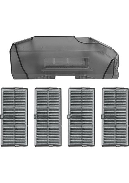 Dreame X30 / X30 Pro / X30 Pro Plus / X30 Pro Ultra Vakum Yedek Aksesuarları Için Toz Kutusu Filtreleri Çöp Kutusu (Yurt Dışından)