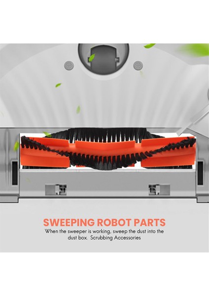 Xiaomi Mijia M30 Pro C107 Robot Süpürge Ana Silindir Fırça Zemin Temizleme Için 2 Adet Yedek Parça (Yurt Dışından) fiyatları