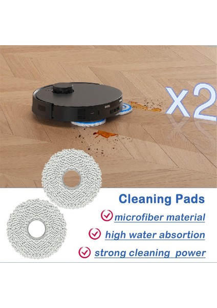 Ecovacs Deebot T30 Pro OMNI/T30 Omni Robot Süpürge Ana Yan Fırça Hepa Filtre Paspas Pedleri Aksesuarlar (Yurt Dışından) modelleri