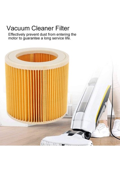 Vakumlu Süpürge Toz Hepa Filtresi Yedek Filtreleme Büyük Parçacıklar Karcher A2004 2054 2204 WD2.250 WD3.200 (Yurt Dışından) fiyatları