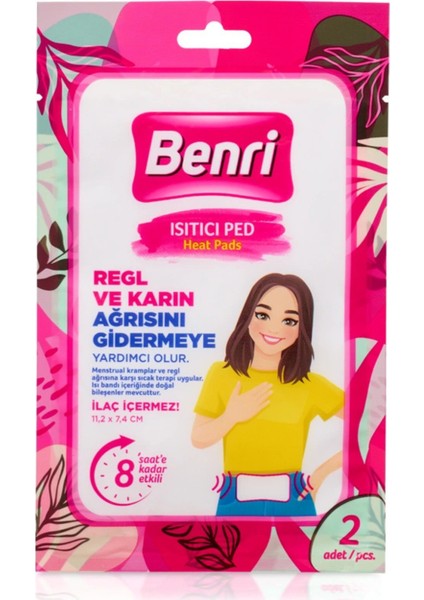 Regl ve Karın Ağrısı Için Isıtıcı Ped 2'li