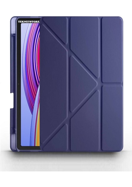 Xiaomi Redmi Pad Pro 12.1 Uyumlu Kalem Bölmeli Standlı Kılıf + Ekran Koruyucu + Kalem 3'lü Set fiyatları