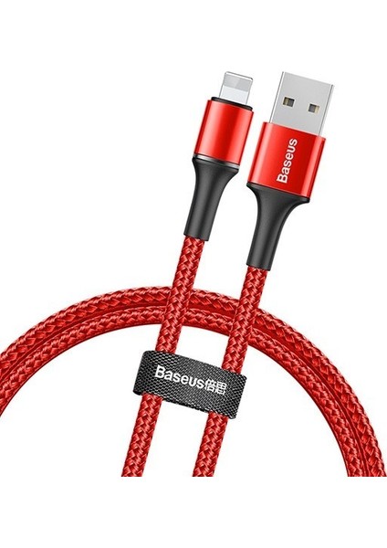 Halo CALGH-B09 2.4A Lightning 1 Metre Şarj Kablosu Kırmızı