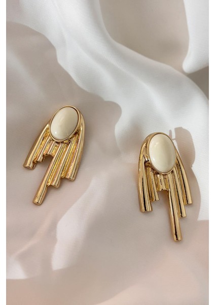 Beyaz Mineli Sarkıt Küpe fiyatları