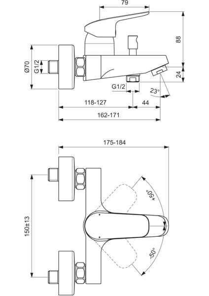 Ceraflex Banyo Bataryası