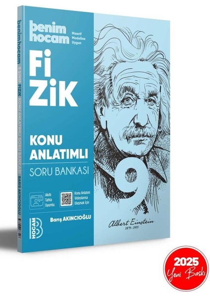 2025 9. Sınıf Fizik Konu Anlatımlı Soru Bankası Benim Hocam Yayınları