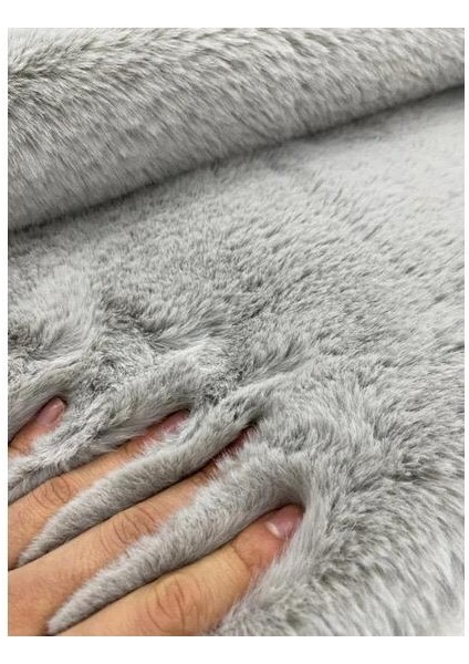 Rabbit Tavşan Tüyü, Peluş Halı, Yumuşak Dokulu Halı, Kaydırmaz Taban Halı