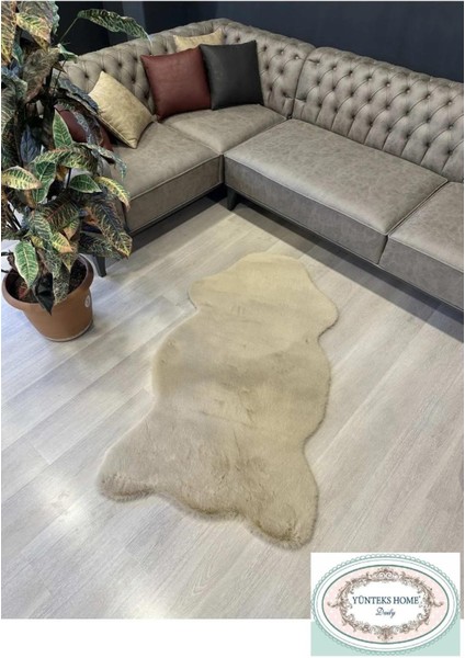 Rabbit Tavşan Tüyü, Peluş Halı, Yumuşak Dokulu Halı, Kaydırmaz Taban Halı