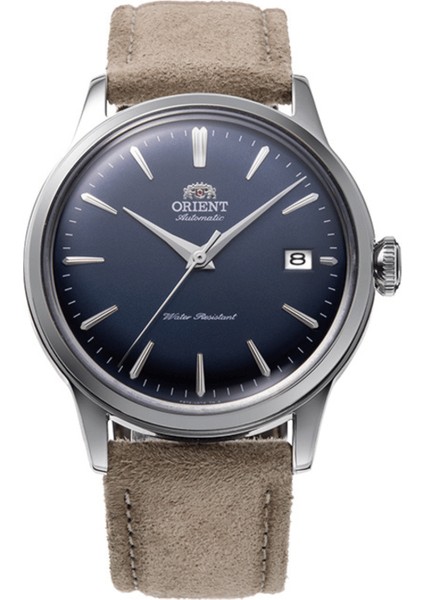 RA-AC0M12L30B Limited Edition Kurmalı Otomatik Deri Kahveengi Mavi Kadran 38 mm Erkek Kol Saati