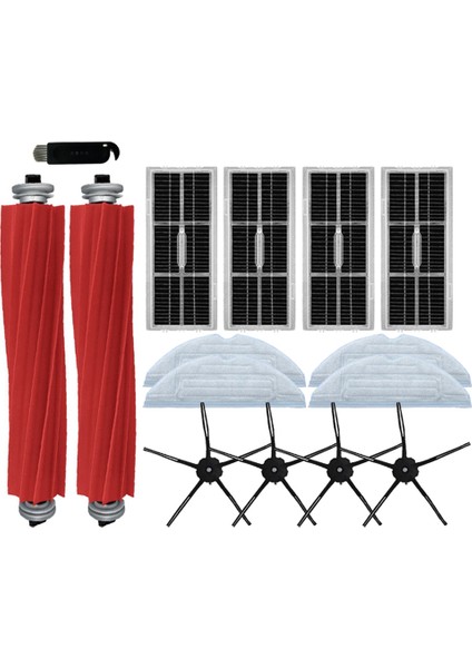 S7 Maxv ULTRA/T7S/T8PLUS G10 Robot Vakum Aksesuarları Için Silindir Yan Fırça Karbon Filtre Paspas (Yurt Dışından) fırsatları