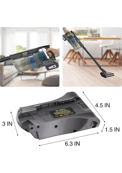 XSBT620 XSBT750 XSBT700 Için Değiştirilecek 18V Li-Ion Adaptörü (Değil) (Yurt Dışından) modelleri
