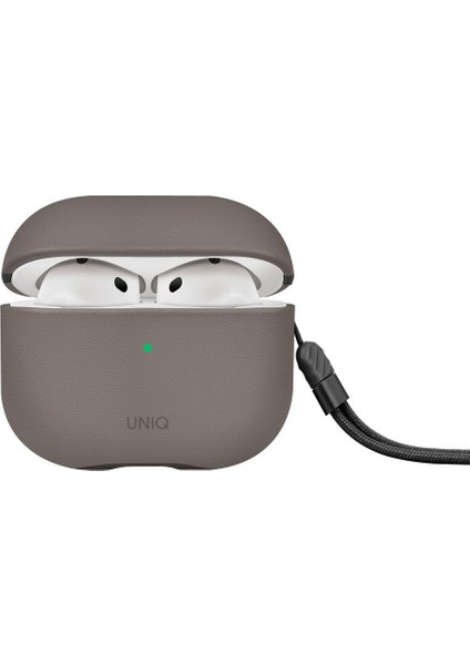 Airpods 4 (4.nesil) Uyumlu Kılıf Lyden Ds Serisi Vegan Deri Kaplama Kablosuz Şarj Destekli fiyatları