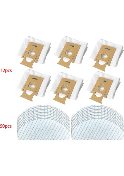 Cobos Süpürme Robotu Için Uygun Ozmot8 T9PRO T9AIVI Bez Toz Torbası Tek Kullanımlık Paspas Pedi Aksesuarları (Yurt Dışından) fırsatları