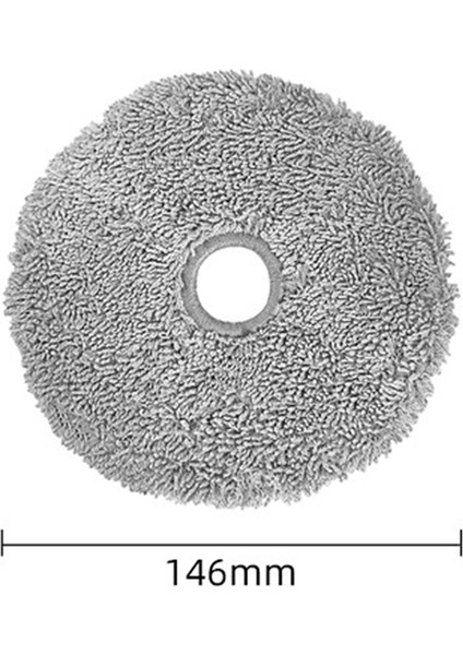 W2 Robot Süpürgeler Için 10 Adet Paspas Bezi Yedek Parça Yuvarlak Paspas Yedek Aksesuarlar (Yurt Dışından) fiyatları