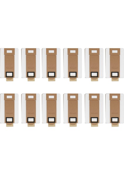12 Paket Vakum Torbası Değiştirme S7 T7S T7S Plus Toz Torbası Elektrikli Süpürge Aksesuarları Yedek Parça (Yurt Dışından)