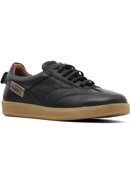 Siyah Deri Kadın Spor Ayakkabı 01WE4402 01WE4402 fiyatları