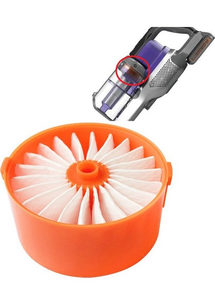 Black+Decker Powerseries Akülü Çubuk Süpürge BSV2020G Aksesuarları Için 6x Filtre (Yurt Dışından) modelleri