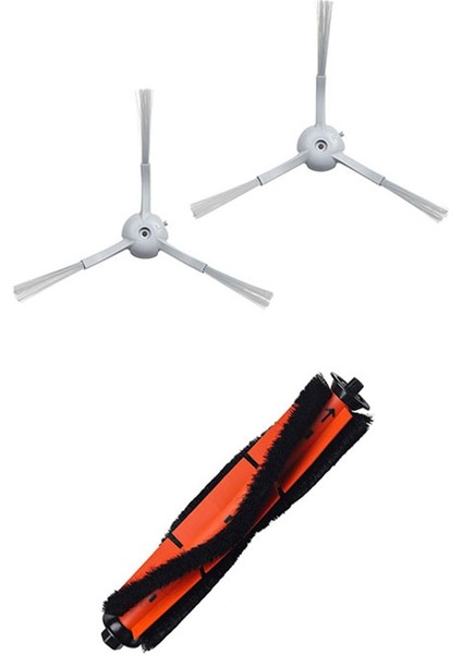 Eve Plus Robot Süpürge Ana Fırça, Rulo Fırça ve Yan Fırça Yedek Parçaları (Yurt Dışından)