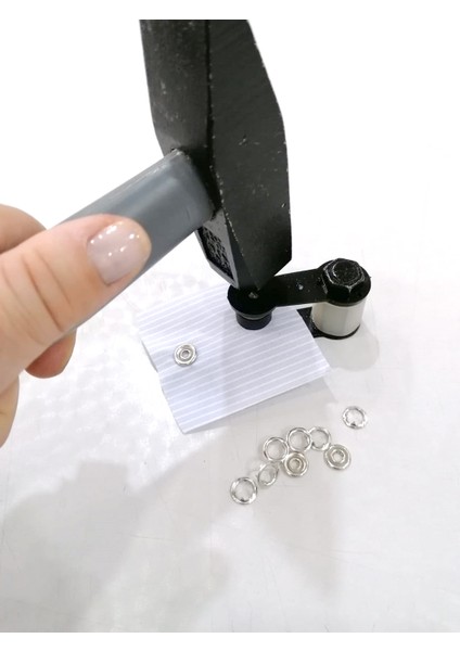 Çıtçıt 10,5 mm Kapaklı Klikıt Bebe Çıtçıt Kendin Yap Kiti. Bebek Giyim, Gömlek, Triko, Esnek ve ince Kumaşlar için Çekiçle Uygulama Aparatları ve Gümüş Renk 25 Adet Çıtçıt fırsatları