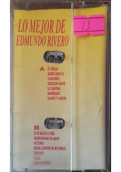Lo Mejor De Edmundo Rivero Kaset fiyatları