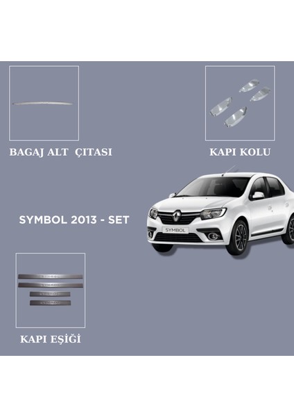 Aksesuar Renault Symbol 2013- Set 9 Prç