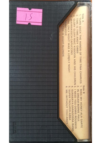 Super Stars 1981TINA Eharles Kaset fiyatları