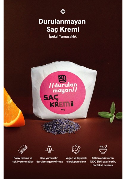 Kalender Katı Şampuan & Durulanmayan Saç Kremi