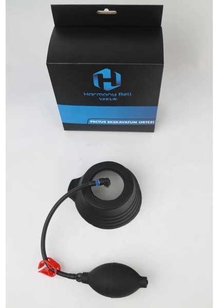 Vakum Bell Silikonlu Göğüs Vakum Sistemi 9 CM(90MM) Çap /kunduracı Göğsü/pektus Ekskavatum