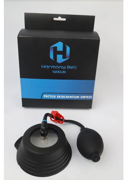 Vakum Bell Silikonlu Göğüs Vakum Sistemi 9 CM(90MM) Çap /kunduracı Göğsü/pektus Ekskavatum