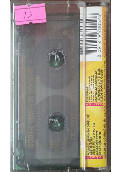 Göbek Semihin Düğünü 1 Kaset fiyatları