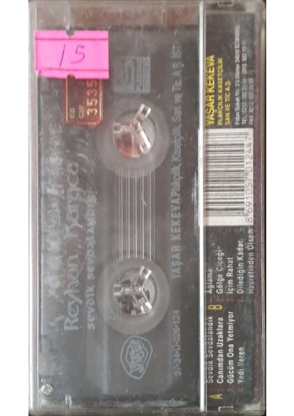 Reyhan Karaca Sevdik Sevdalandık Kaset