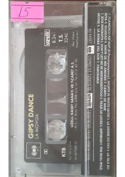 Gipsy Dance La Movida Kaset