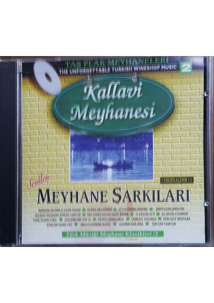 Kallavi Meyhanesi - Sevilen Meyhane Şarkıları 2 CD