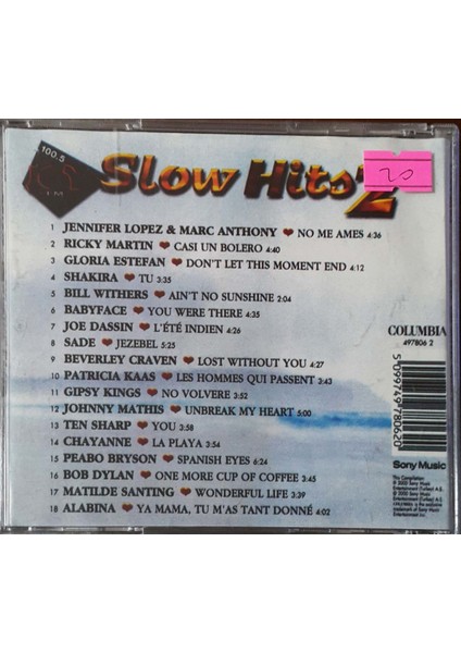 Slow Hits 2 CD