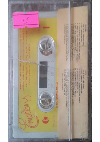 Emotions Kaset fiyatları