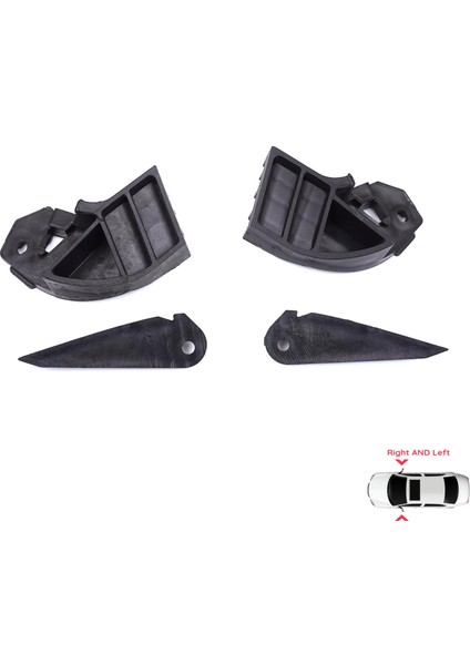 BHL579 Ford Transit Custom Mk1 V362 F3 Fy Fz 2018-2024 Makyajlı Kasa Için Sağ Sol Ön Far Ayak Tamir Seti fiyatları