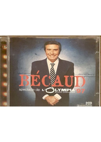 Becaud Spectacle – De L' Olympia Bruno Coquatrix 97 CD