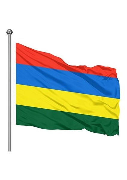 Mauritius Gönder Bayrağı 50 x 75 cm