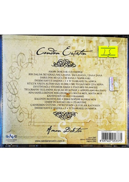 Candan Erçetin - Aman Doktor CD
