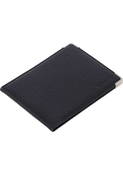Siyah Deri Unisex Kimlik Kabı - S1kı00001446-U9g