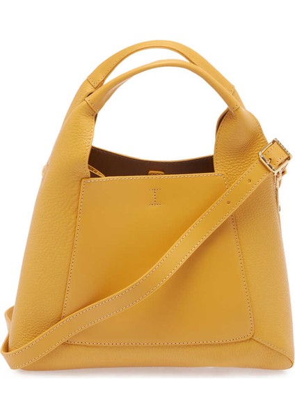 Sarı Hakiki Deri Kadın El Çantası - S24Y1BC80262-L6I modelleri