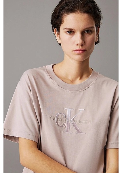 Embroıdered Monologo Tee fırsatları