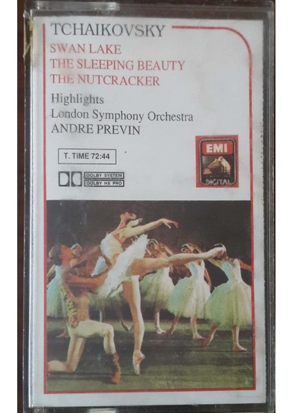 Tchaikovsky Swan Lake The Sleeping Beauty The Nutcracker Kaset