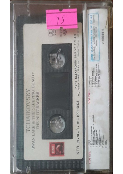 Tchaikovsky Swan Lake The Sleeping Beauty The Nutcracker Kaset fiyatları