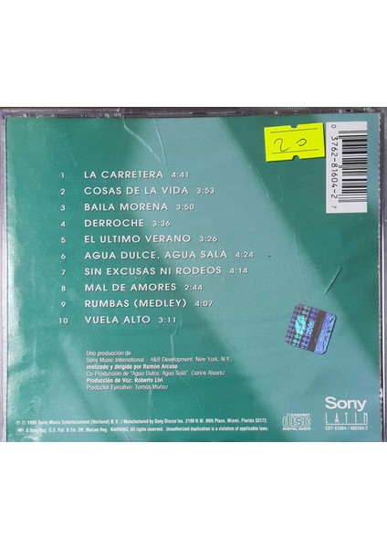 J.U.L.I.O La Carretera CD