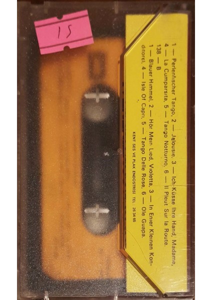 Golden Continental Tango Kaset