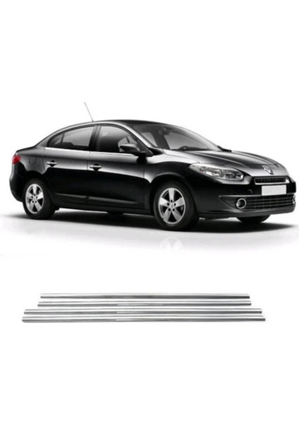 Aksesuar Renault Fluence 2010-SET Cam Çıta-Kapı Eşiği